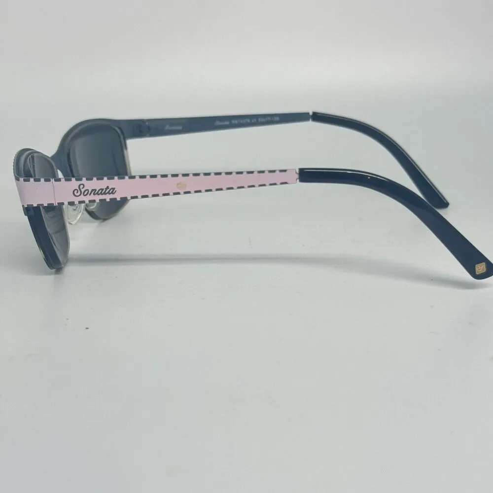 Sonata Eyeglass Frames RST4376 C1 Phoko Flex Hinge 52/17/135 Black H15708‎
